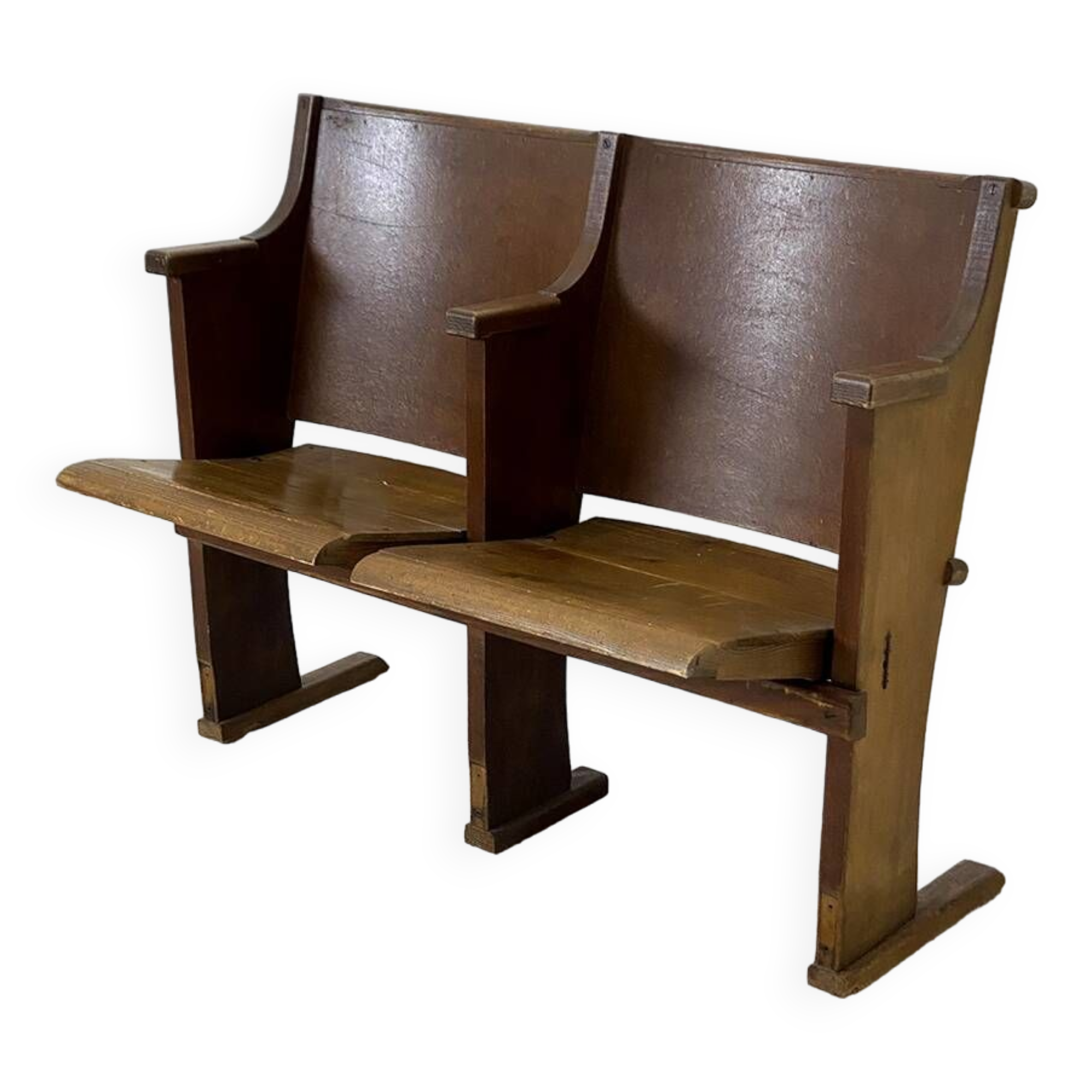 Wooden cinema seat 1930
