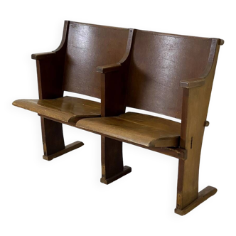 Wooden cinema seat 1930