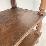 Oak console drapery 1950