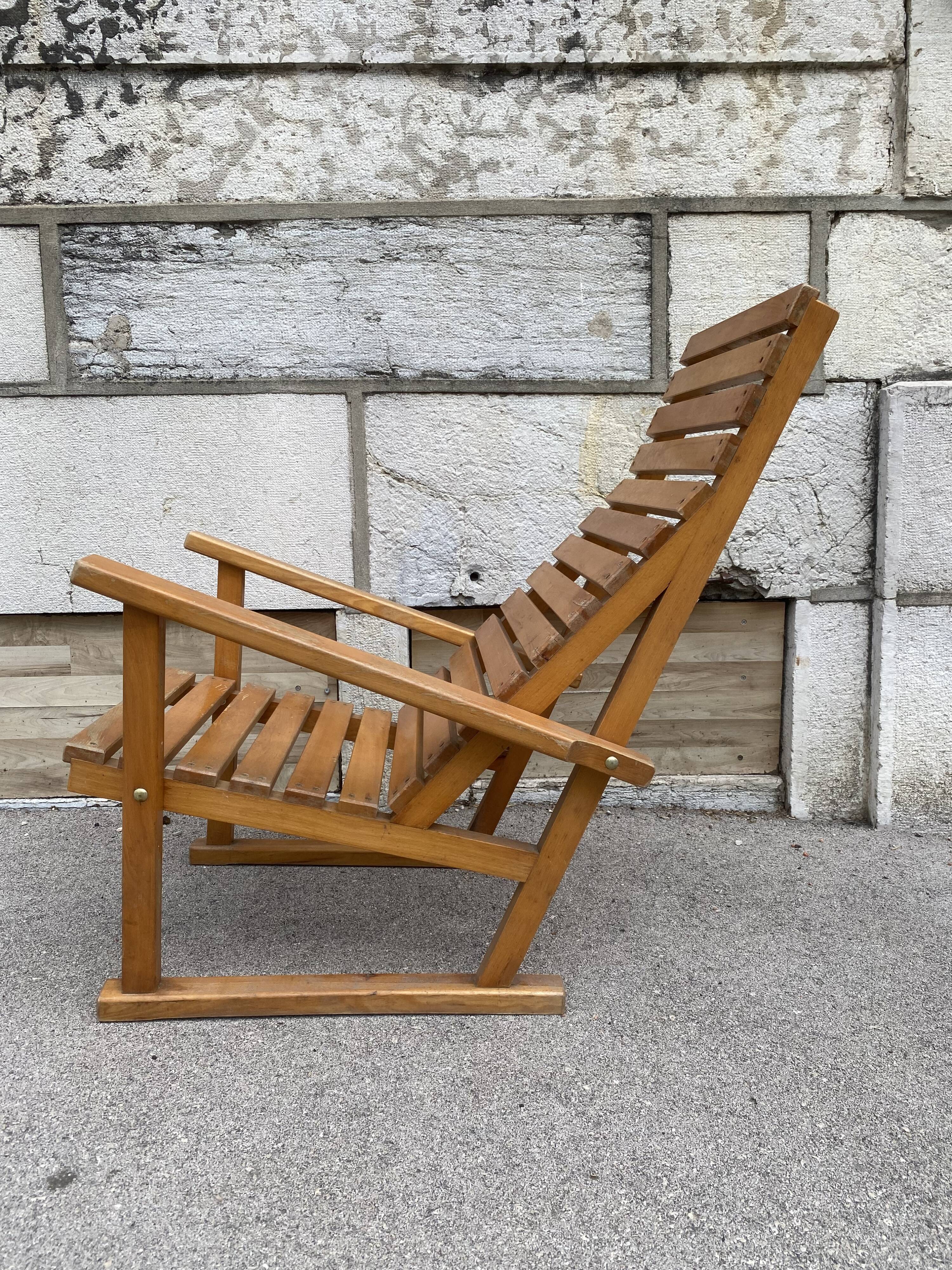 Chaise en bois