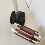 Porte-manteaux et porte-parapluies chromés vintage des années 1970, lot de deux