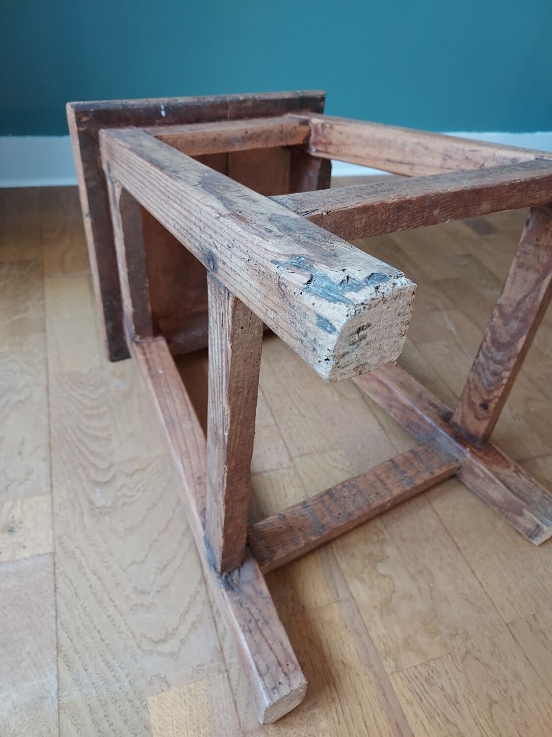 Wooden stool