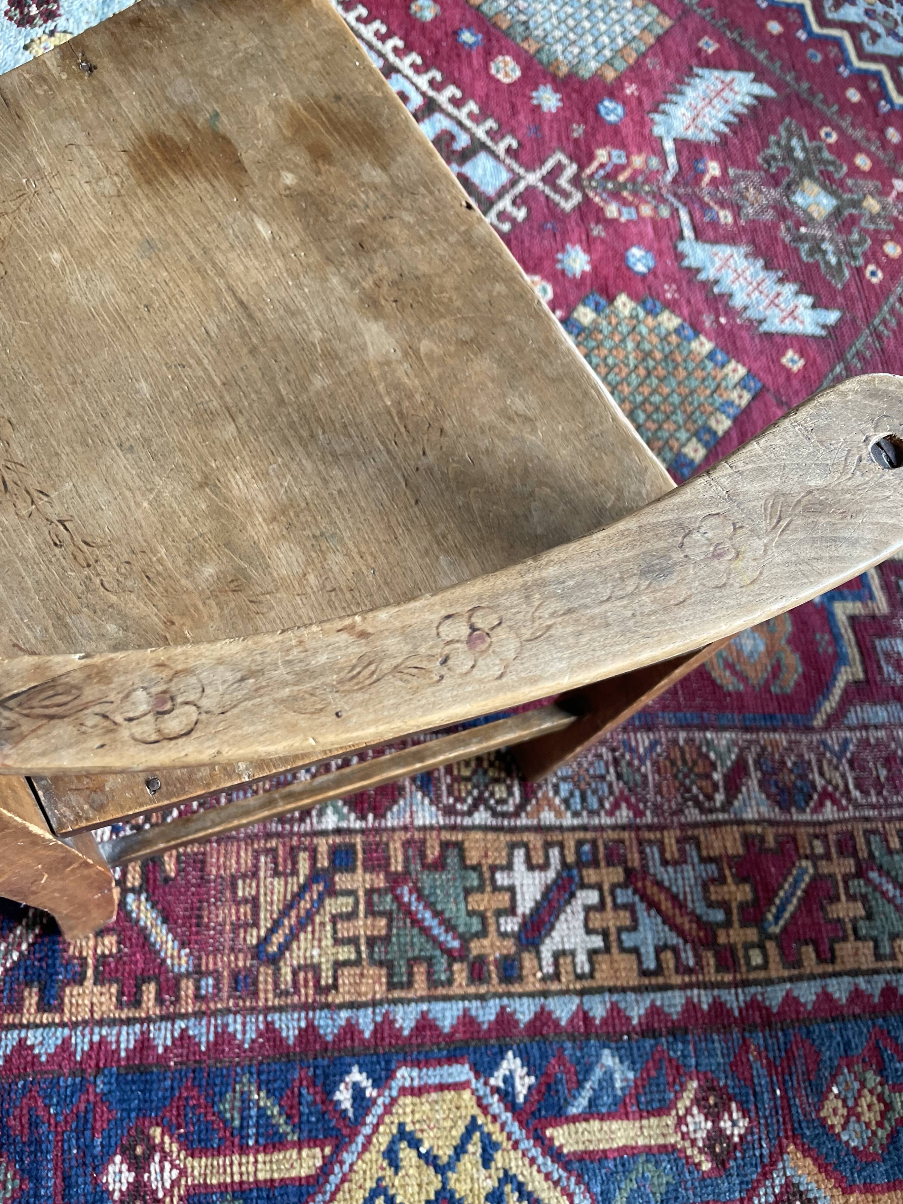 Artisanal children's chair