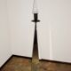 1990s floor lamp – metal and glass