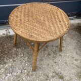 rattan table