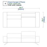 Sofa Roche Bobois presence