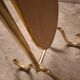 VINTAGE 70'S BRASS MIRROR