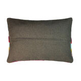 Vintage turkish handmade kilim cushion cover , 30 x 50 cm