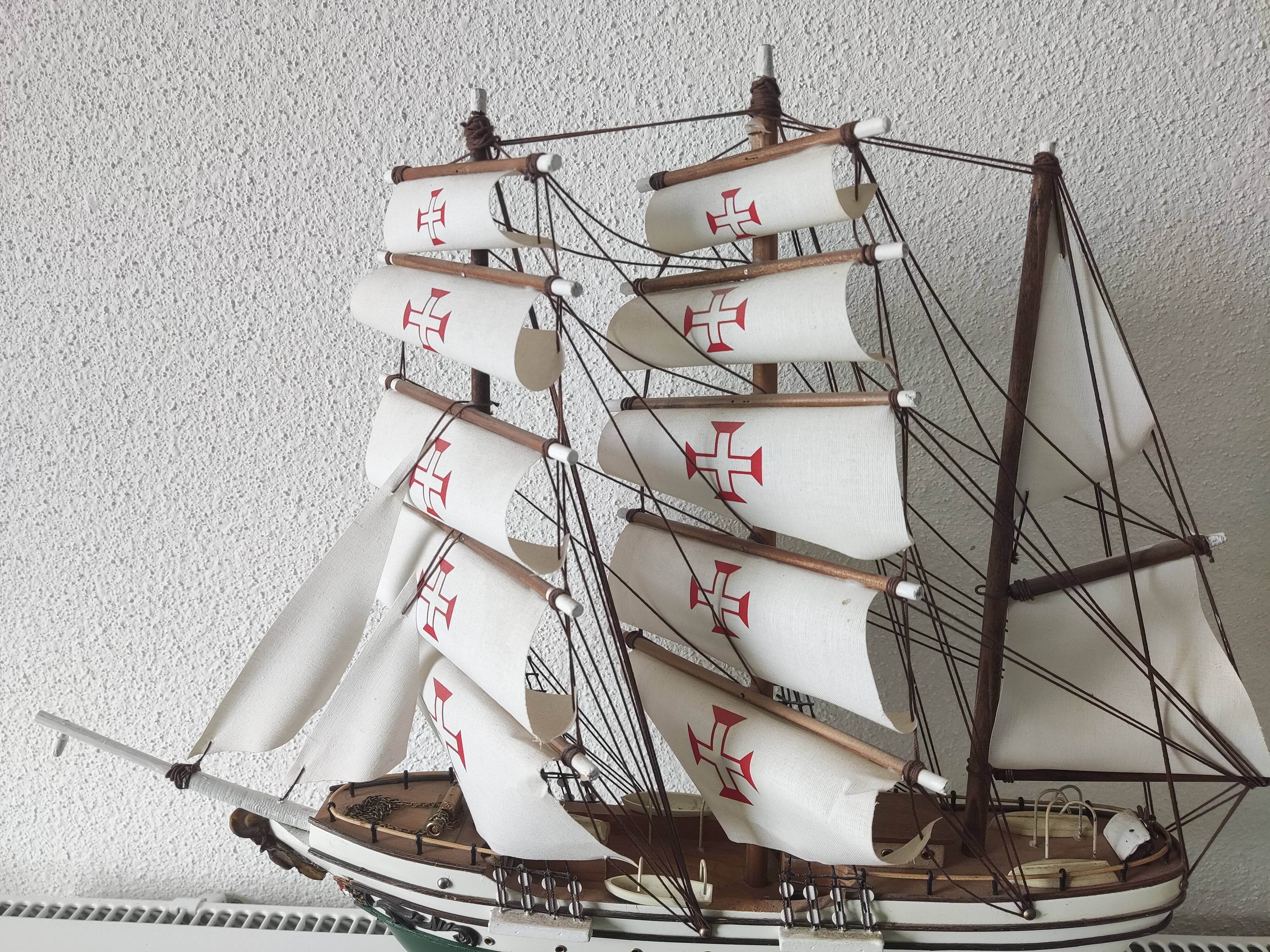 Model boat Sagres