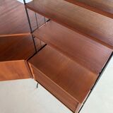 Vintage standing modular wall unit