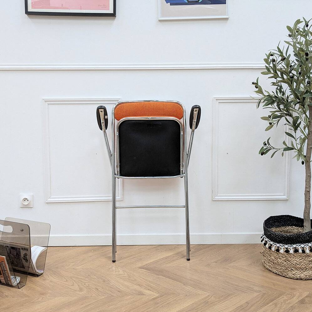 Chaise pliable vintage