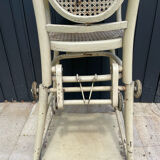 Vintage baby high chair from the late 19th and early 20th centuries