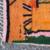 Moroccan orange rug- Berber Rug 150/250cm
