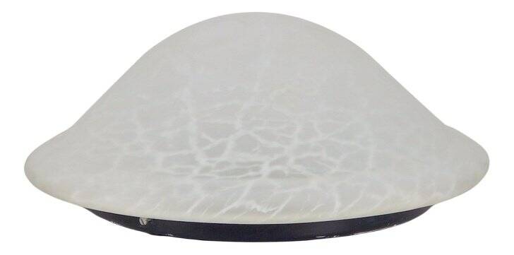 Vintage Mushroom Ceiling Lamp in Glass, 1970s