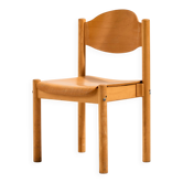 Stackable oak chair