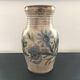 XL vase with floral decoration
