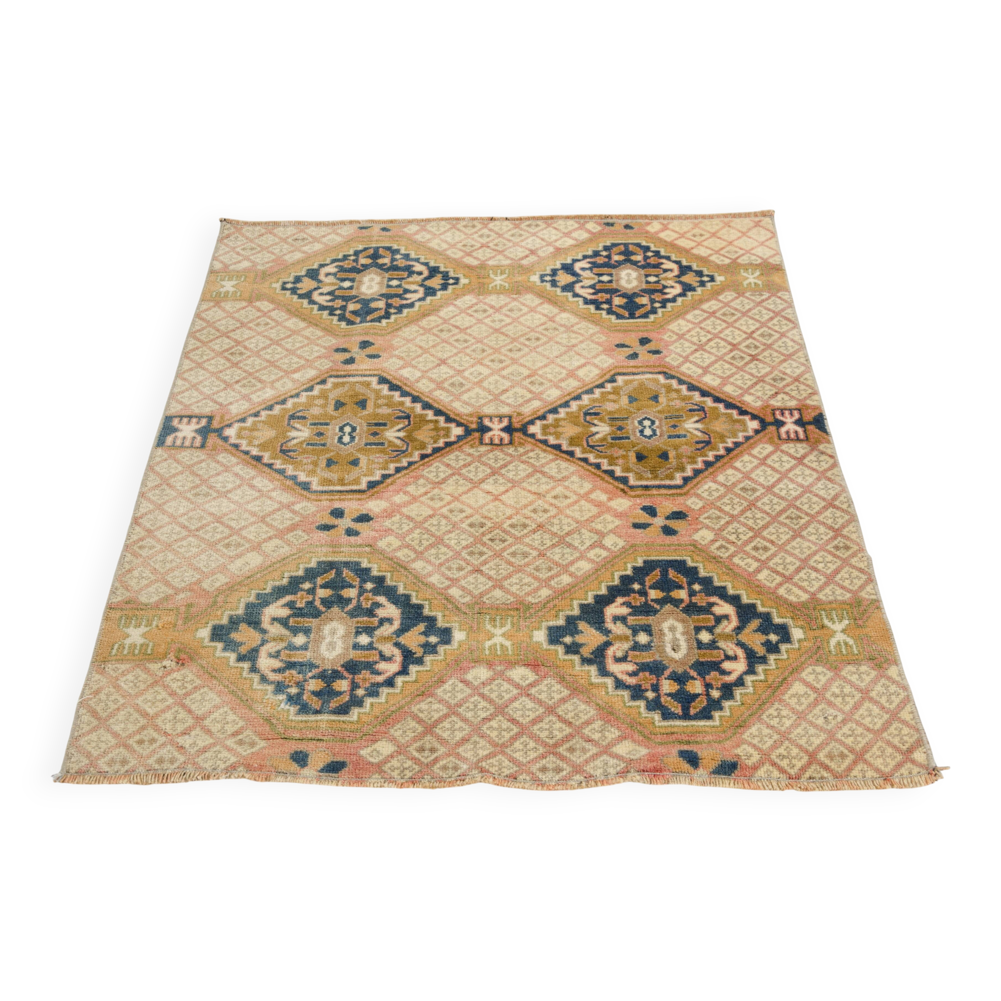 Oushak Vintage Small Rug