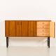 Small Italian sideboard with 4 drawers, 1970s