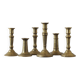 Vintage Brass Candlesticks, 1960s, Set of 6