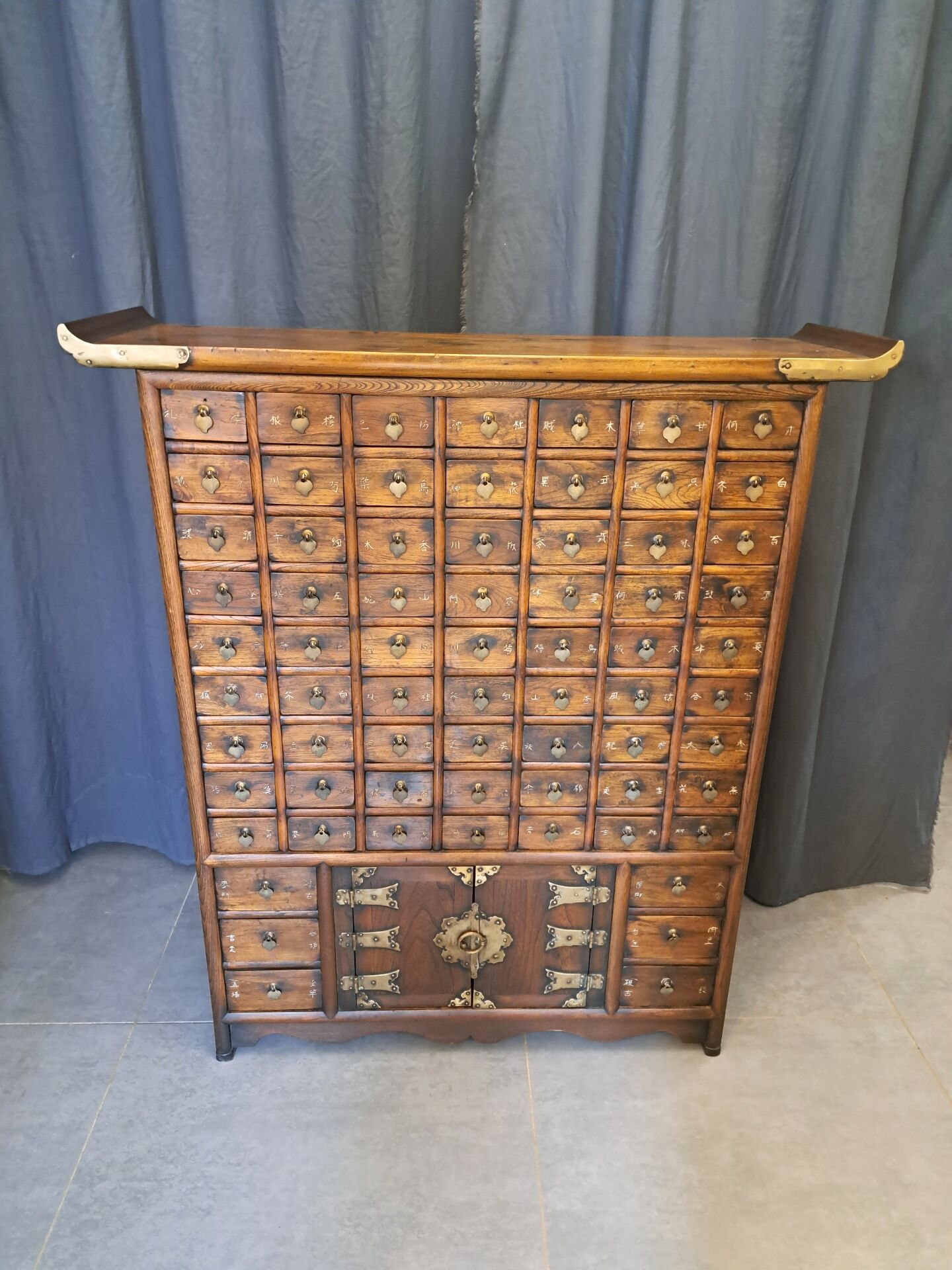 Chinese apothecary cabinet with 69 drawers