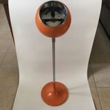 Standing ashtray, orange, 1970s