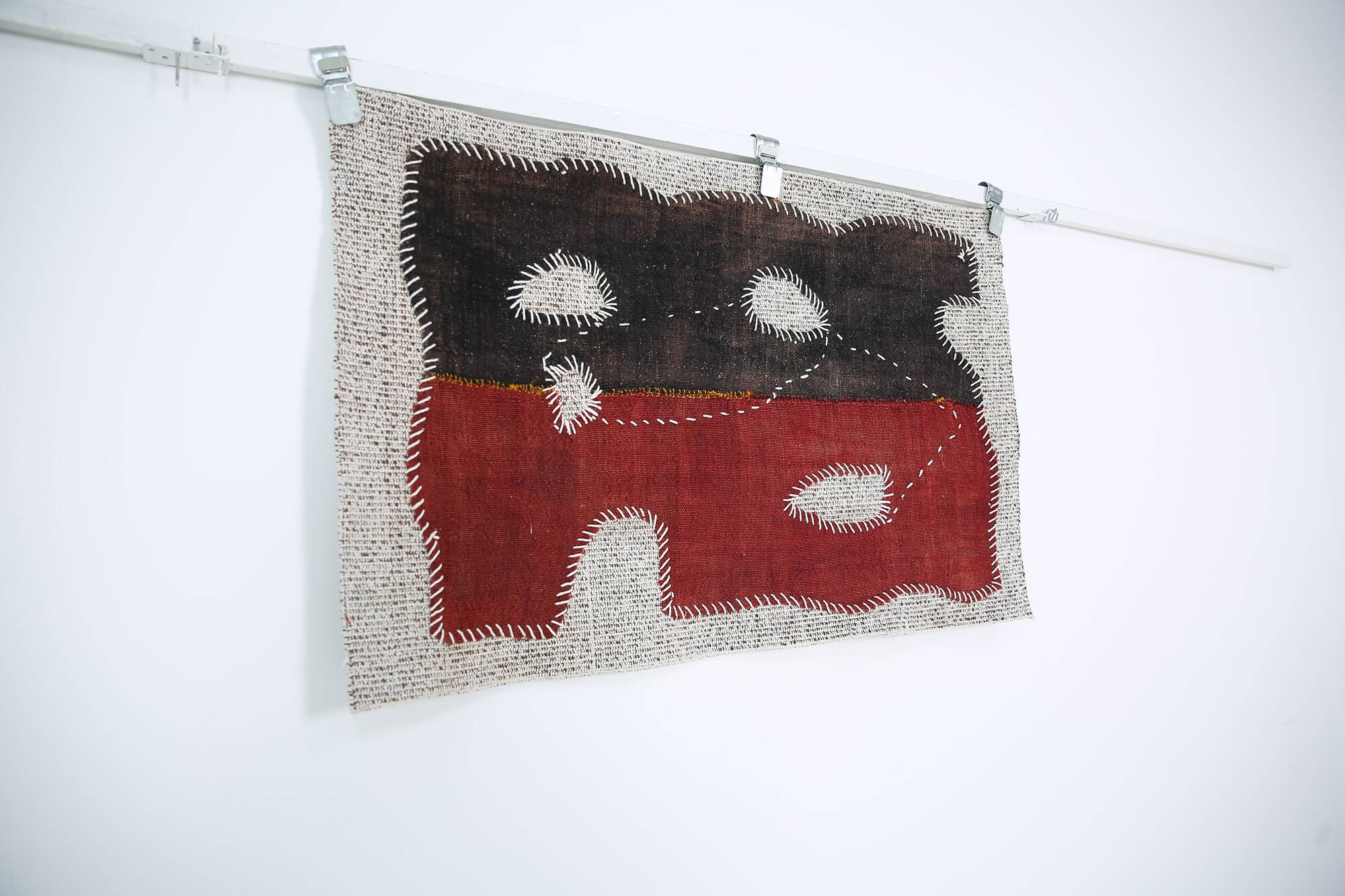 Vintage Wall Hanging Rug, Boho Woven Tapestry, Wall Art, 64x104 Cm