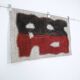 Vintage Wall Hanging Rug, Boho Woven Tapestry, Wall Art, 64x104 Cm