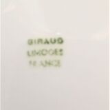 Limoges White Porcelain Series of 6 Cups