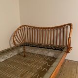 Rattan bed