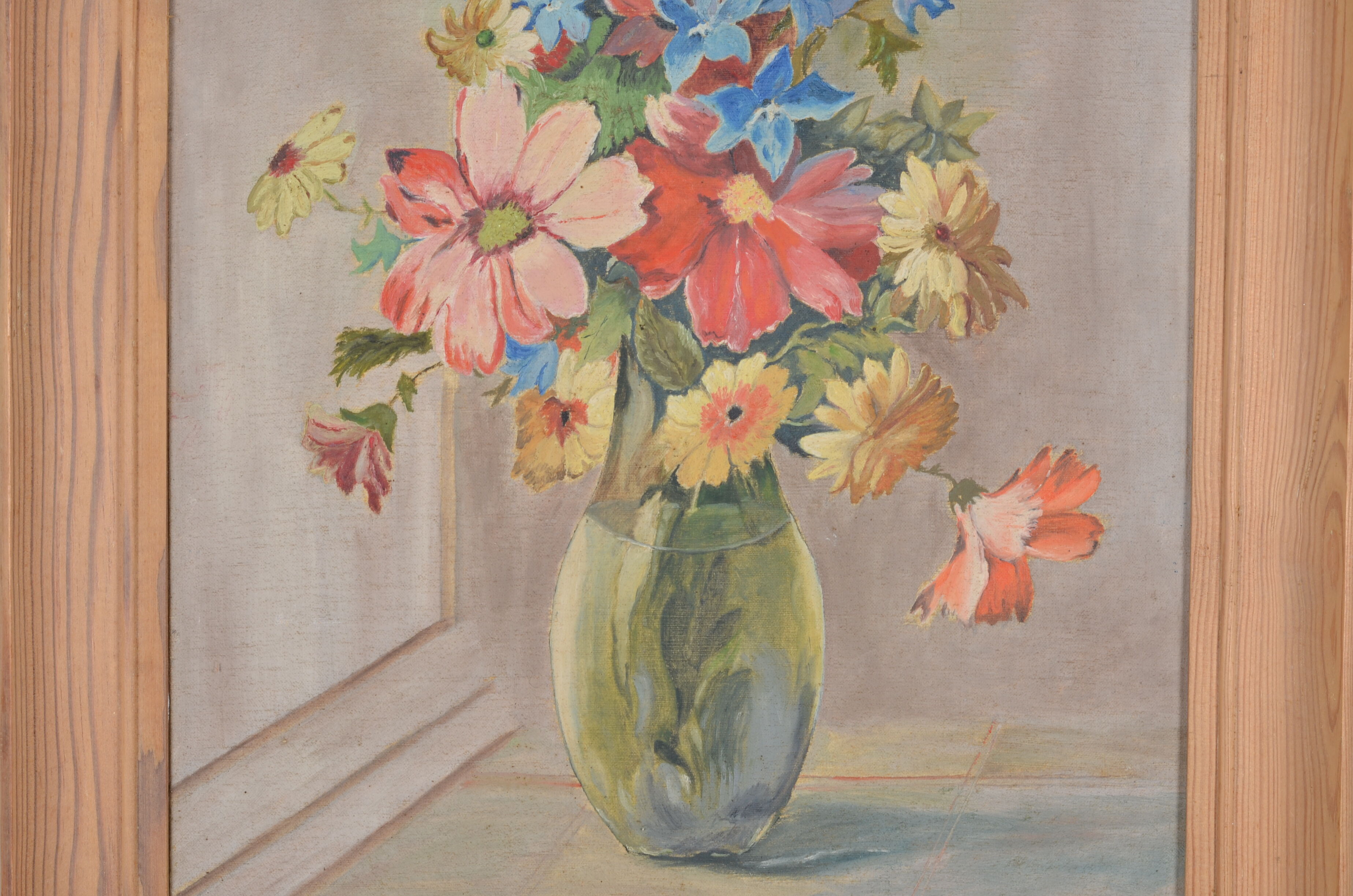 Still life bouquet of flowers