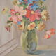 Still life bouquet of flowers