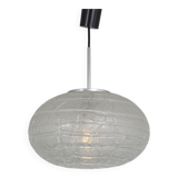 Suspension en verre des années 1960 par Doria Leuchten, Allemagne