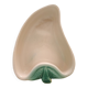 Plate ripient pocket empty faience barbotine mars