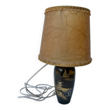 Lampe vintage japonaise en laiton