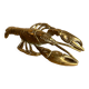 Brass lobster