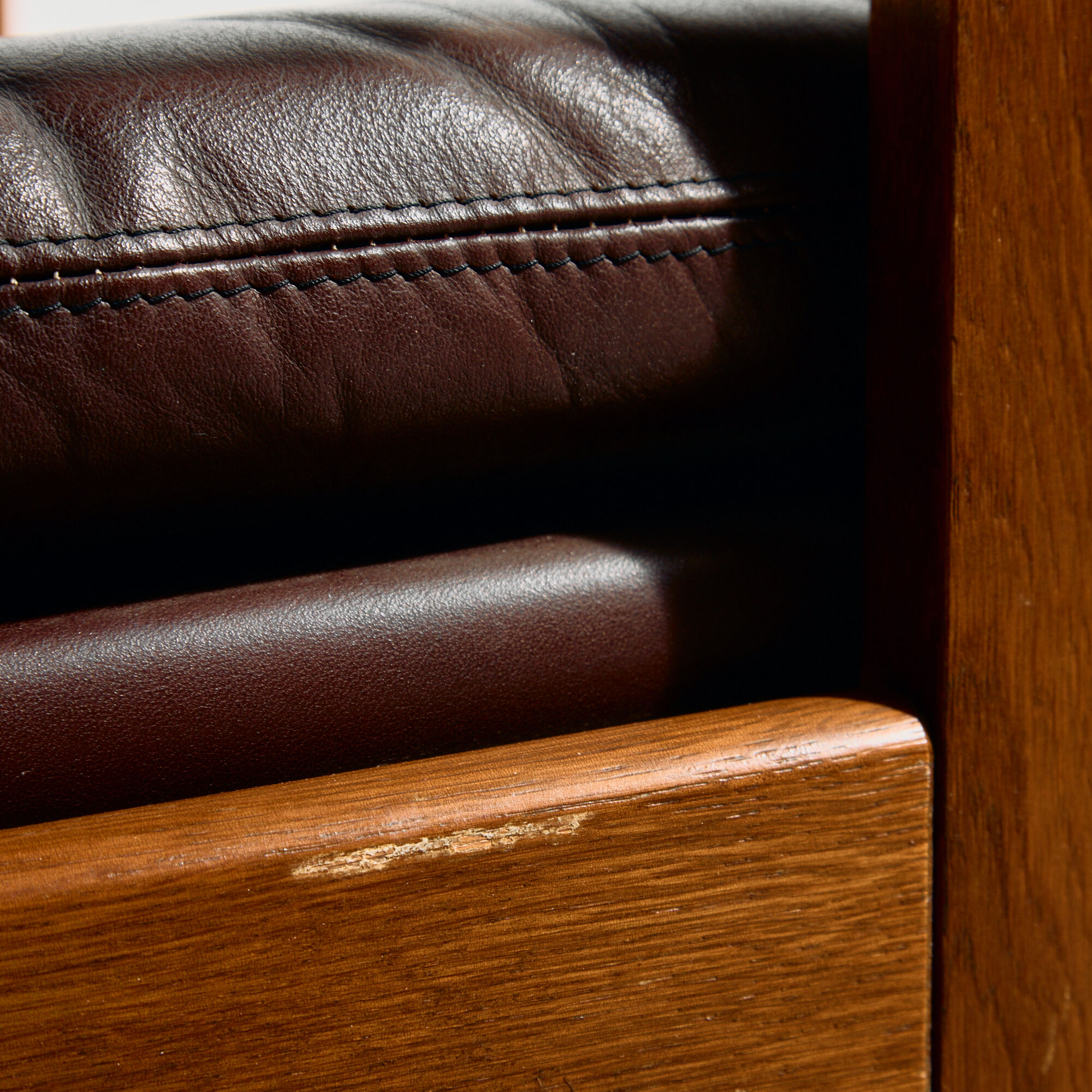 Oak armchair by Laszlo Mazák for Wiesner-Hager
