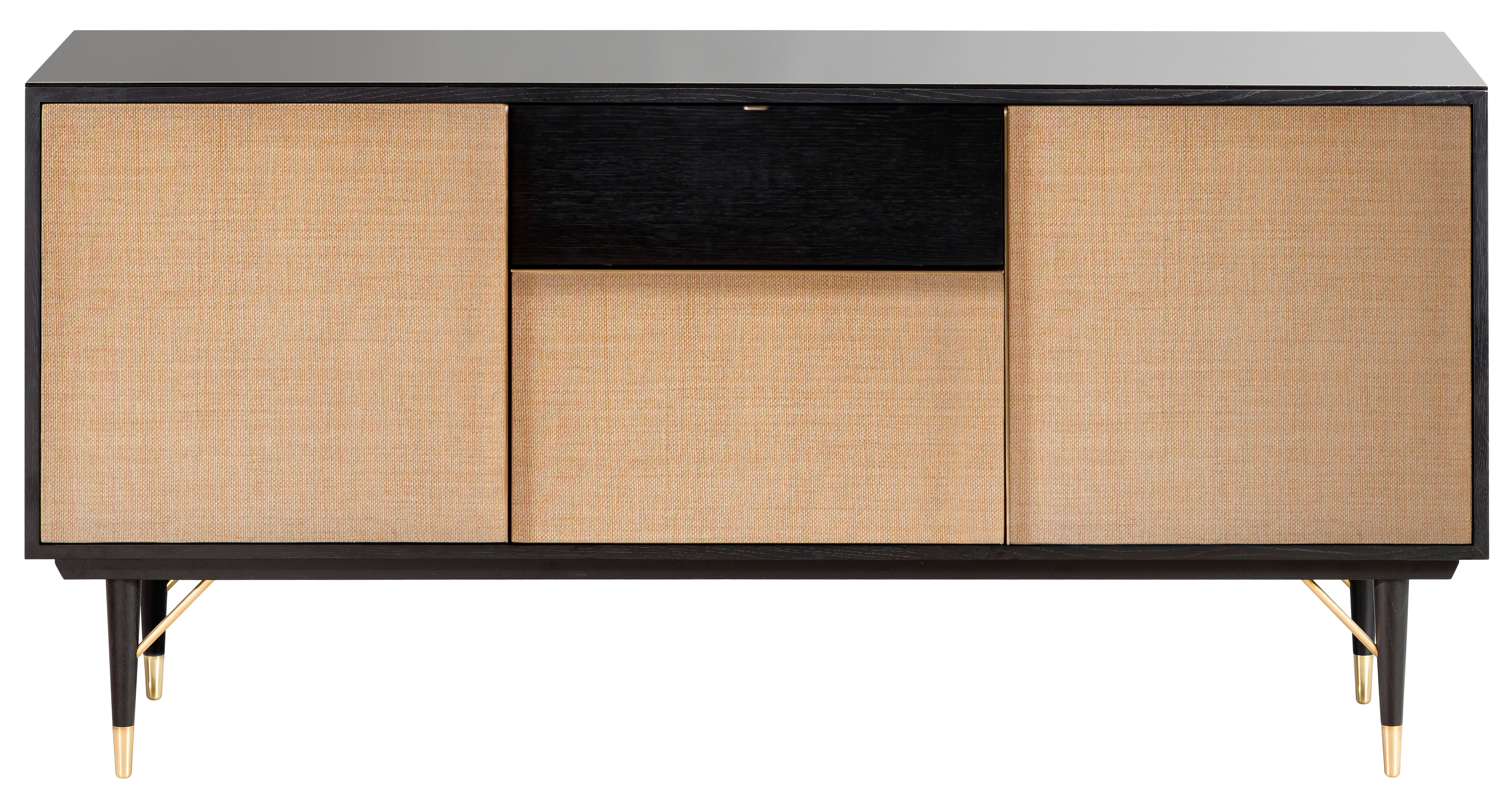 Sideboard Capri Black Mirror Tray