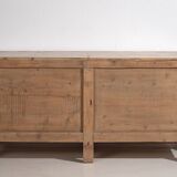 Ancien buffet blanc à motifs floraux (c.1900) #11