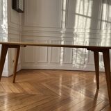 Solid oak designer table