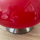 Vintage mushroom lamp in opaline from the 1980s.