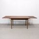 Vintage extendable dining table from the 1960s.
