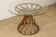 Bamboo and glass table by Bernard Govin – Eguizier edition, 1970