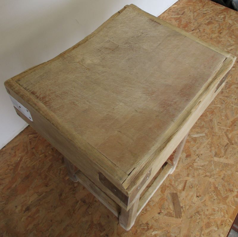 Wooden butcher's bill