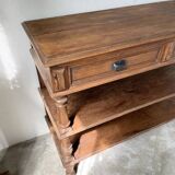 Oak console drapery 1950
