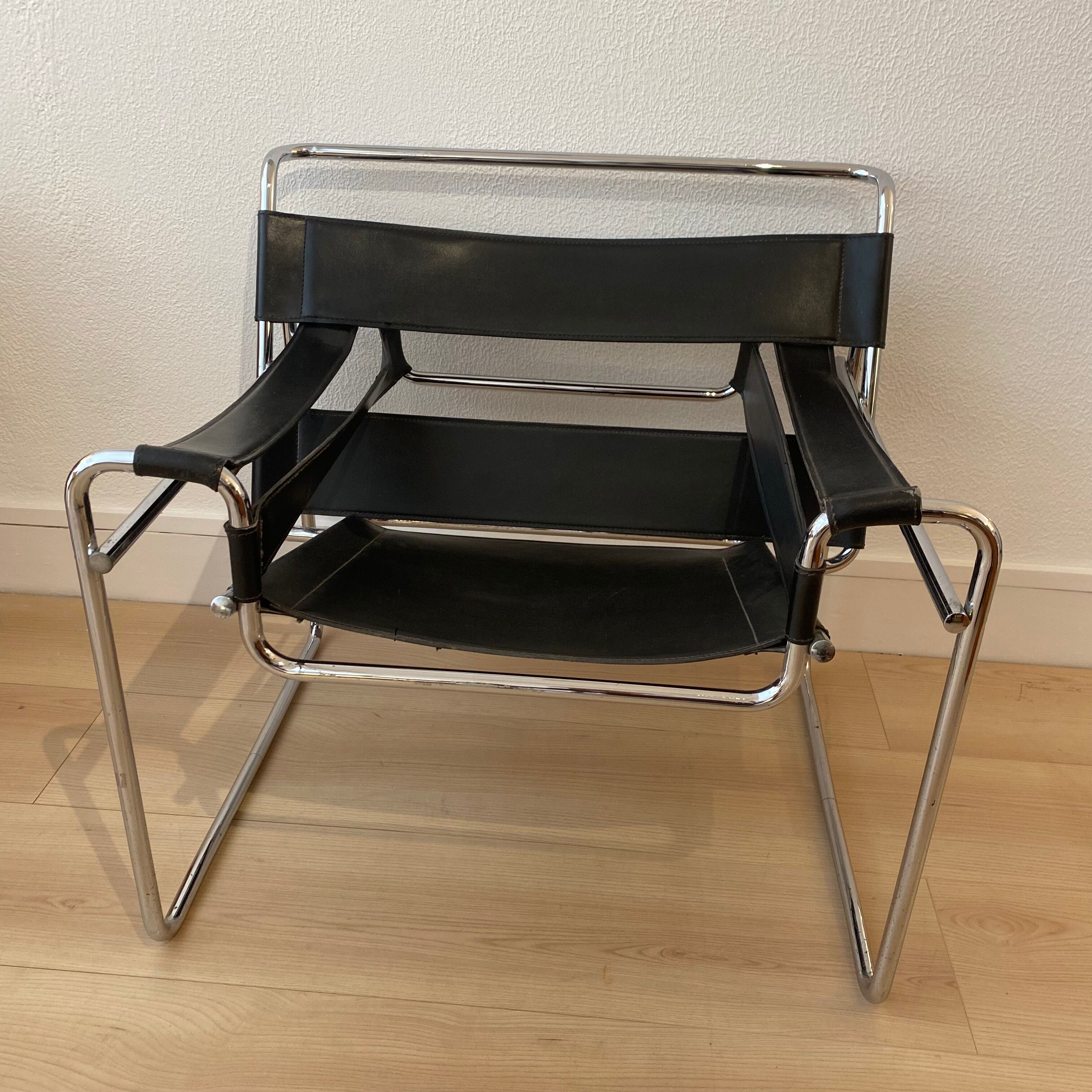 Fauteuil Wassily par Marcel Breuer