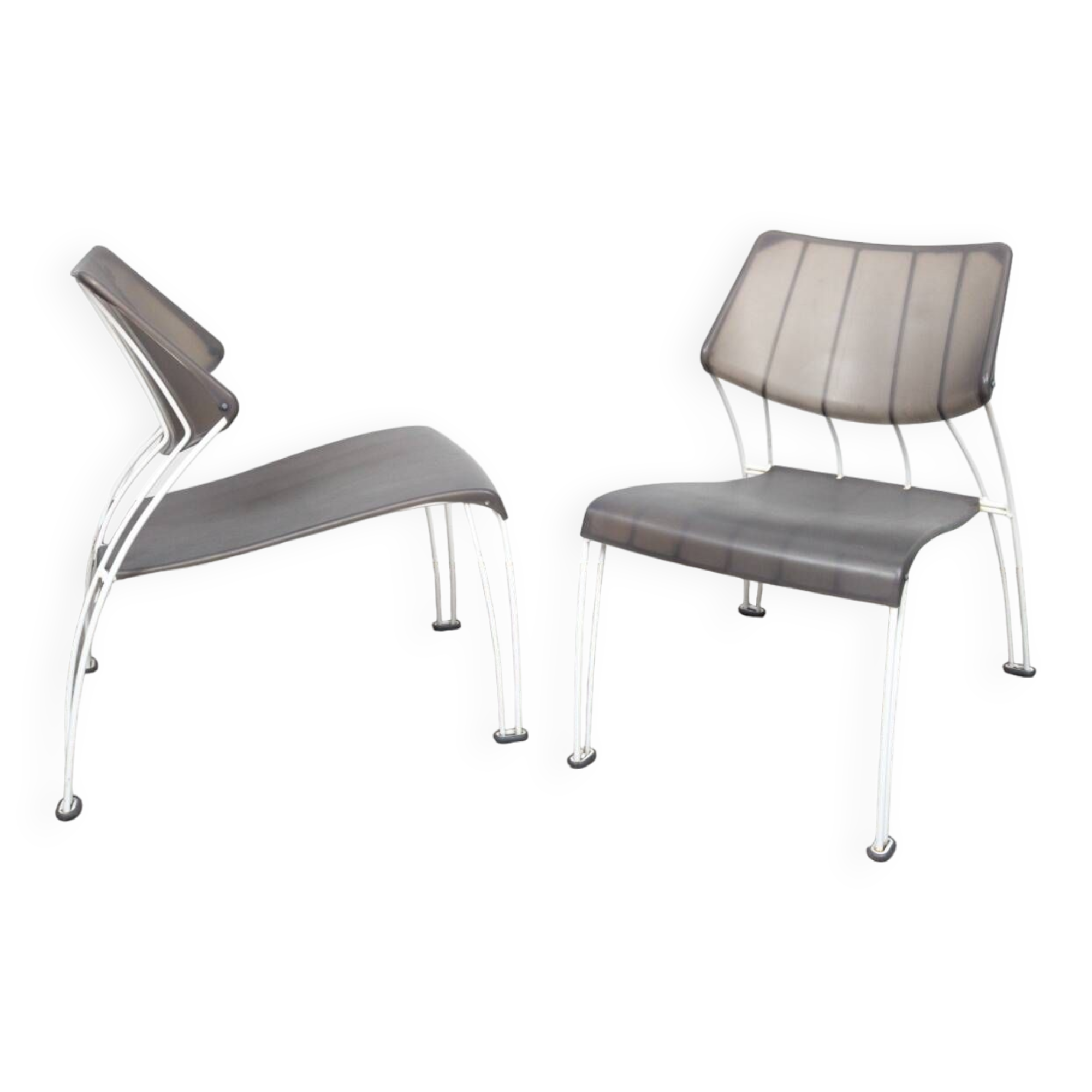 Pair of PS Hässlö outdoor lounge chairs by Monika Mulder for Ikea, 1990s