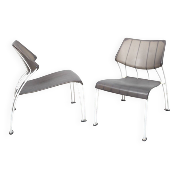 Paire de chaises longues d'extérieur PS Hässlö par Monika Mulder pour Ikea, 1990