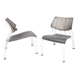 Pair of PS Hässlö outdoor lounge chairs by Monika Mulder for Ikea, 1990s