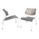 Pair of PS Hässlö outdoor lounge chairs by Monika Mulder for Ikea, 1990s