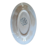 Plat de sercive ovale